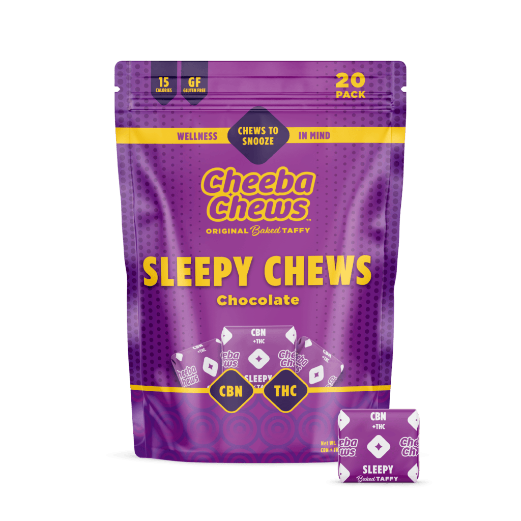 Sleepy Chews Taffy [CBN + THC Ratio] by Cheeba Chews