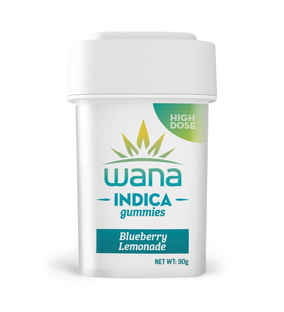 Blueberry Lemonade - Indica (High-Dose)[20 pack] (MO) by Wana Edibles