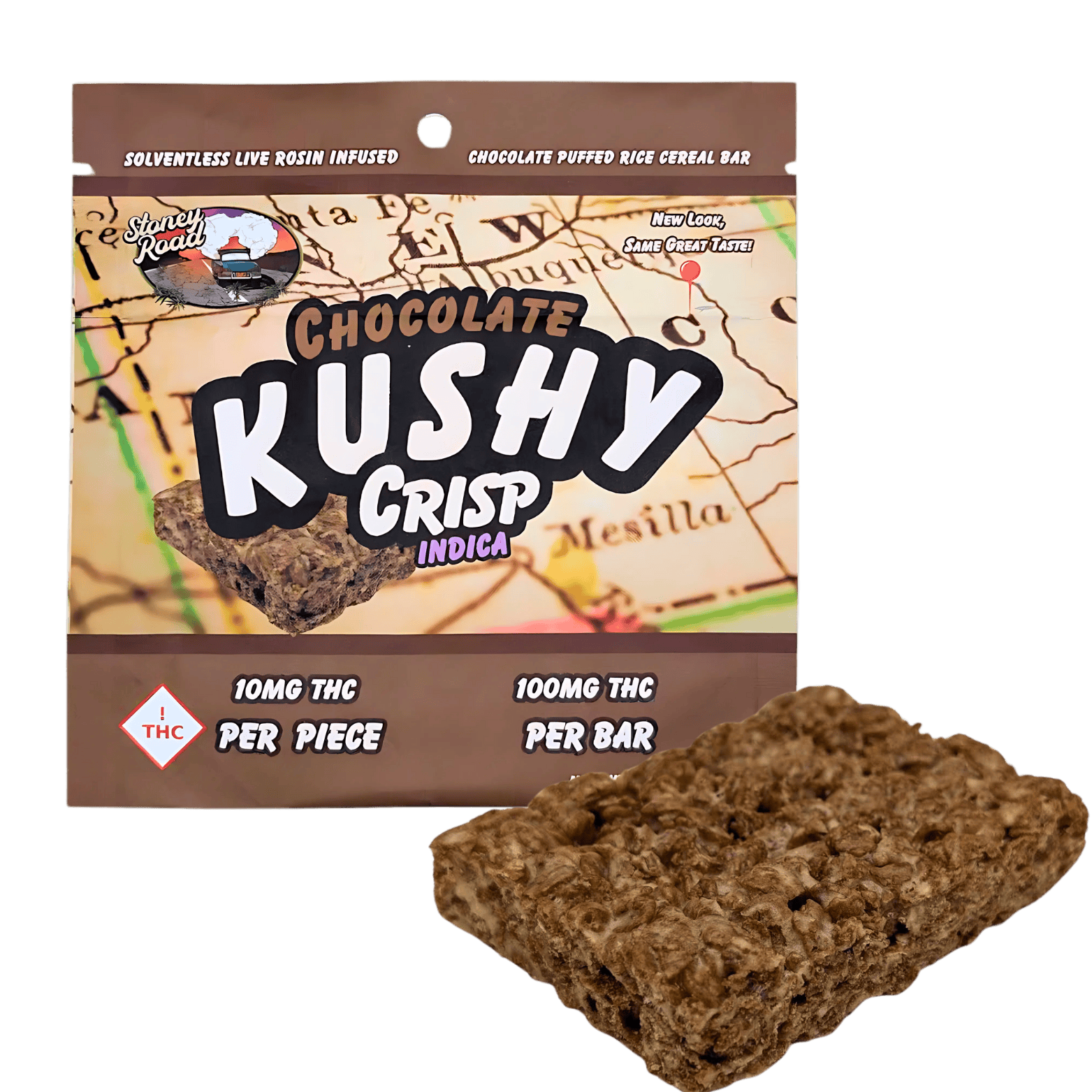 Chocolate Kushy Crisp | Chocolates | 10pk | 10mg/ea