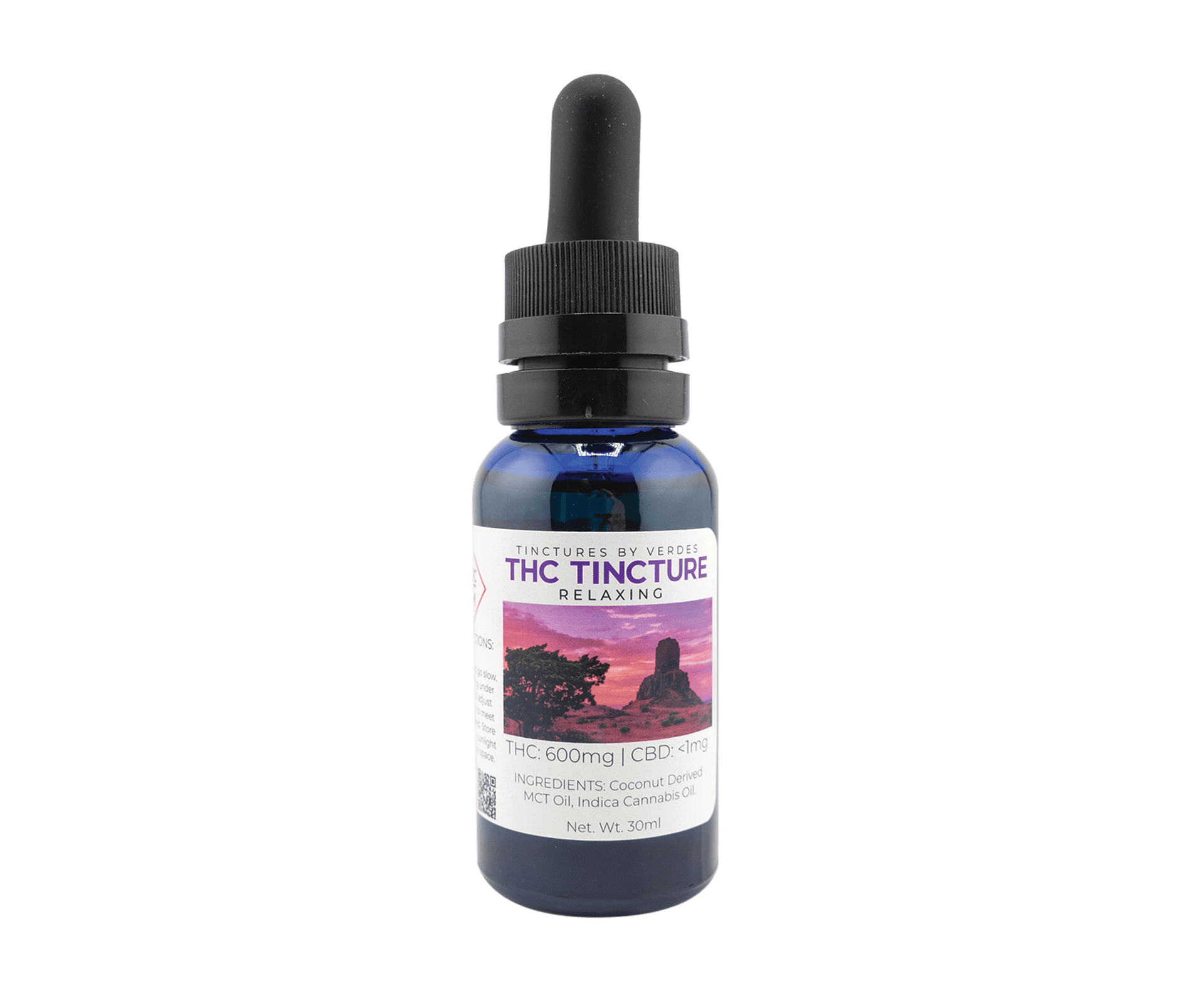 Verdes | 600mg Tincture | Relaxing