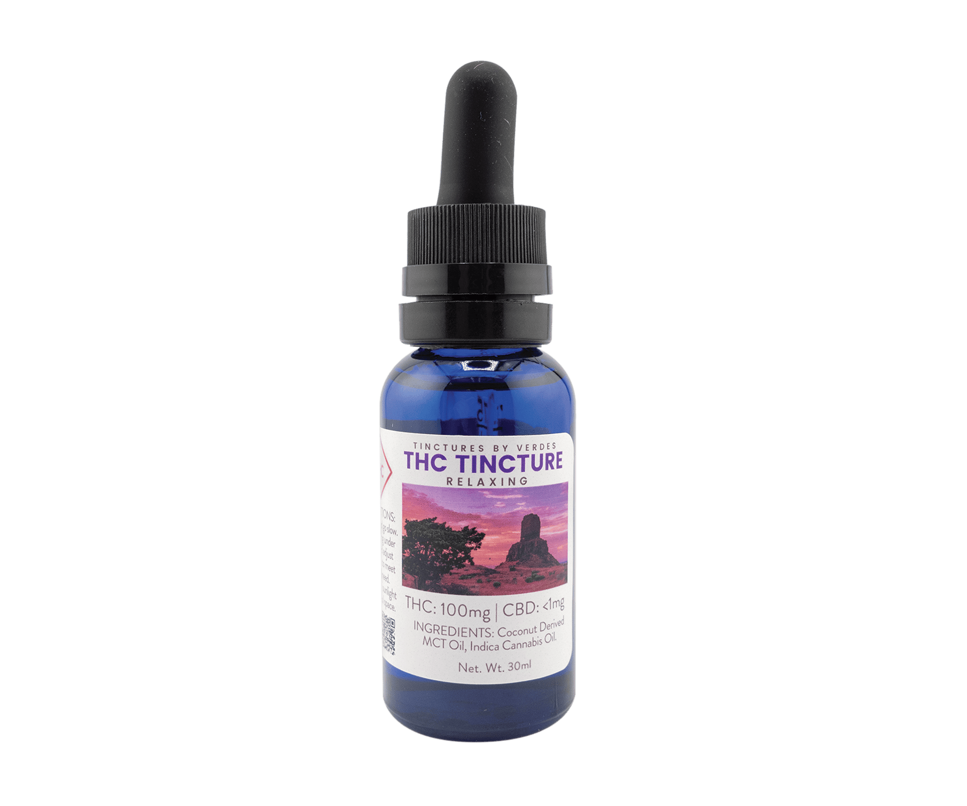 Verdes | 100mg Tincture | Relaxing