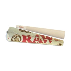 RAW Organic Pre-Rolled King Size Cones (3 Pack)