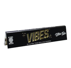 VIBES ULTRA THIN KING SIZE ROLLING PAPERS