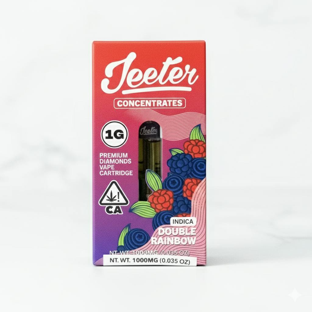 Jeeter | Double Rainbow | Premium Diamonds Cartridge | 1g