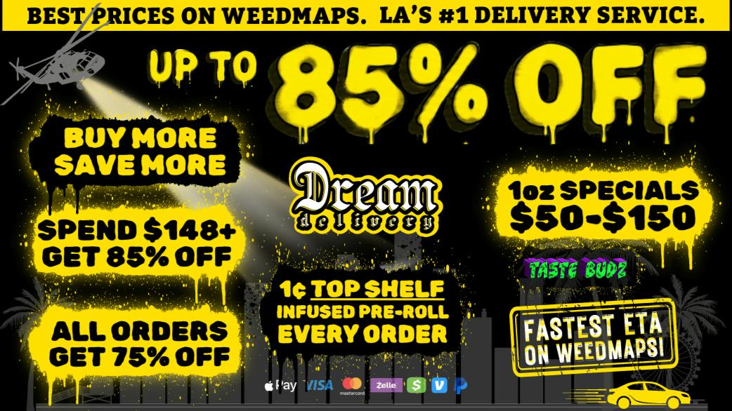 🔥UP TO 85% OFF @ CHECKOUT +GIFT🔥LA's #1 DELIVERY at Happy High