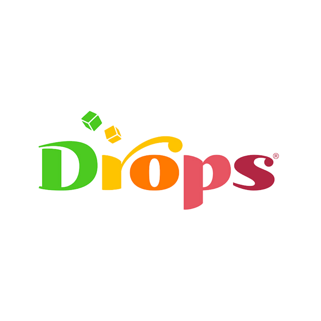 Drops | Raspberry Gummies | 150mg | 20ct | THC:CBD 5mg:2.5mg each