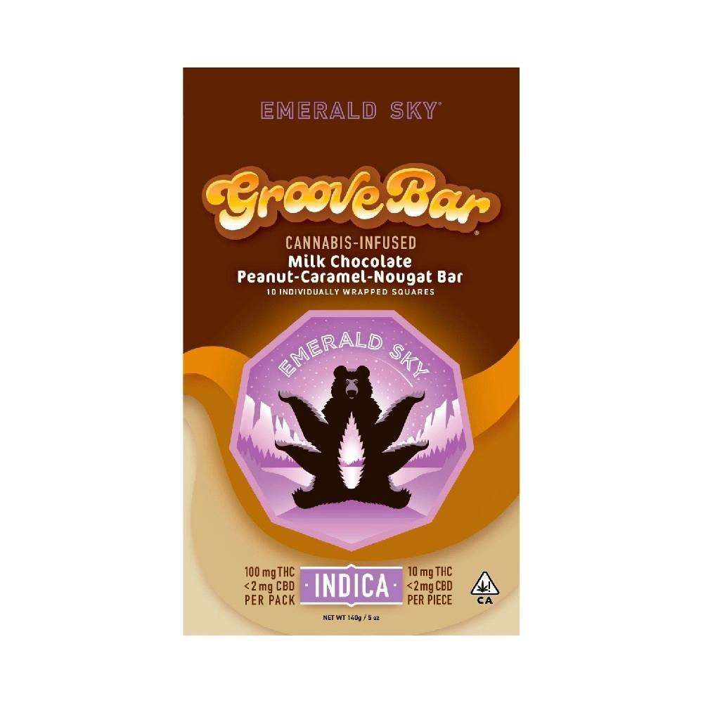 Emerald Sky GrooveBar: Emerald Sky Groovebar INDICA 100mg