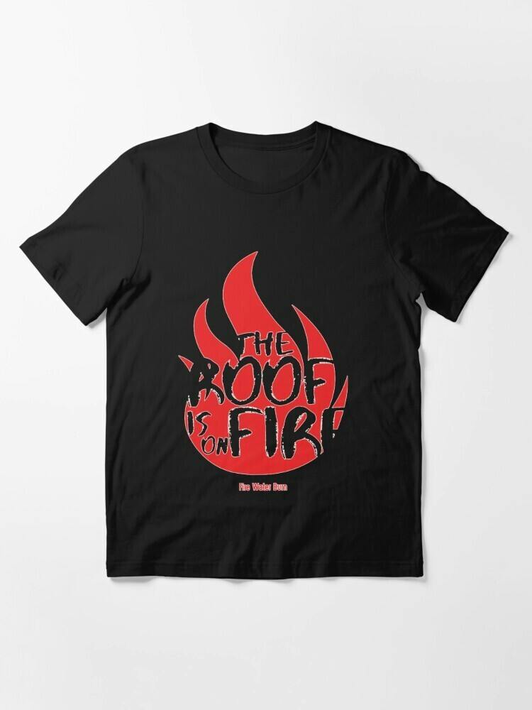 Cookies - Tee - Roof Is On Fire - Black - 3XL