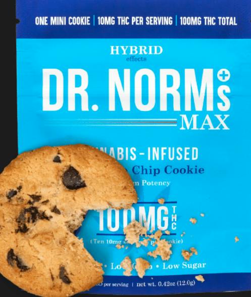 Chocolate Chip 100mg MAX Cookie - HYBRID
