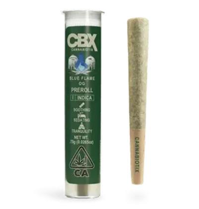 Blue Flame OG 1g Preroll CBX