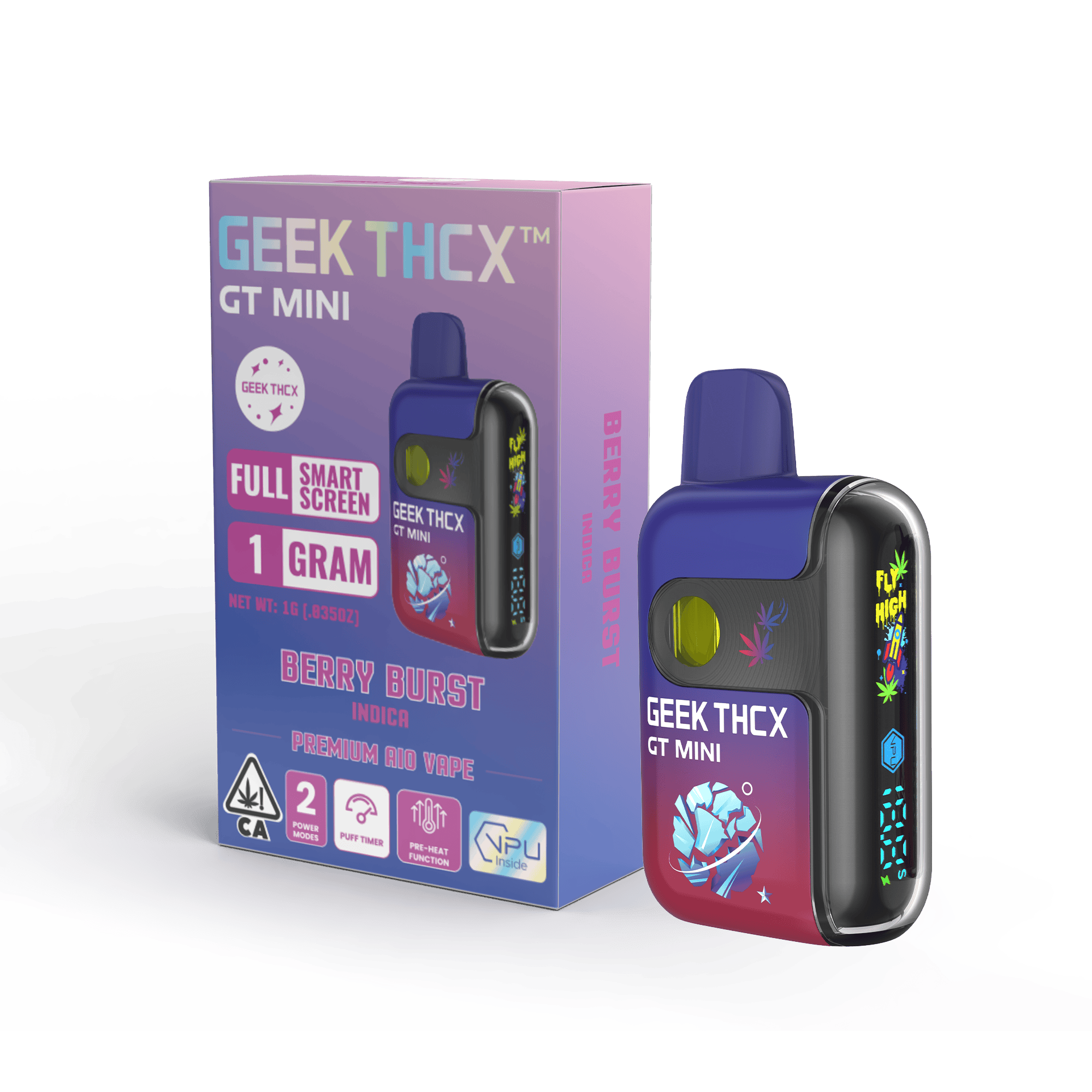 GEEK THCX | Berry Burst | Disposable | 1g by Geek Thcx