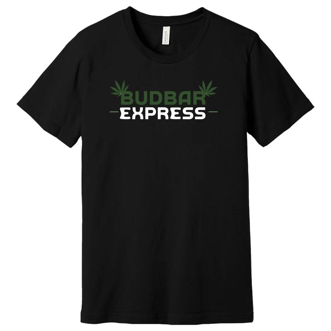 Budbar Express Medium Black T-Shirt