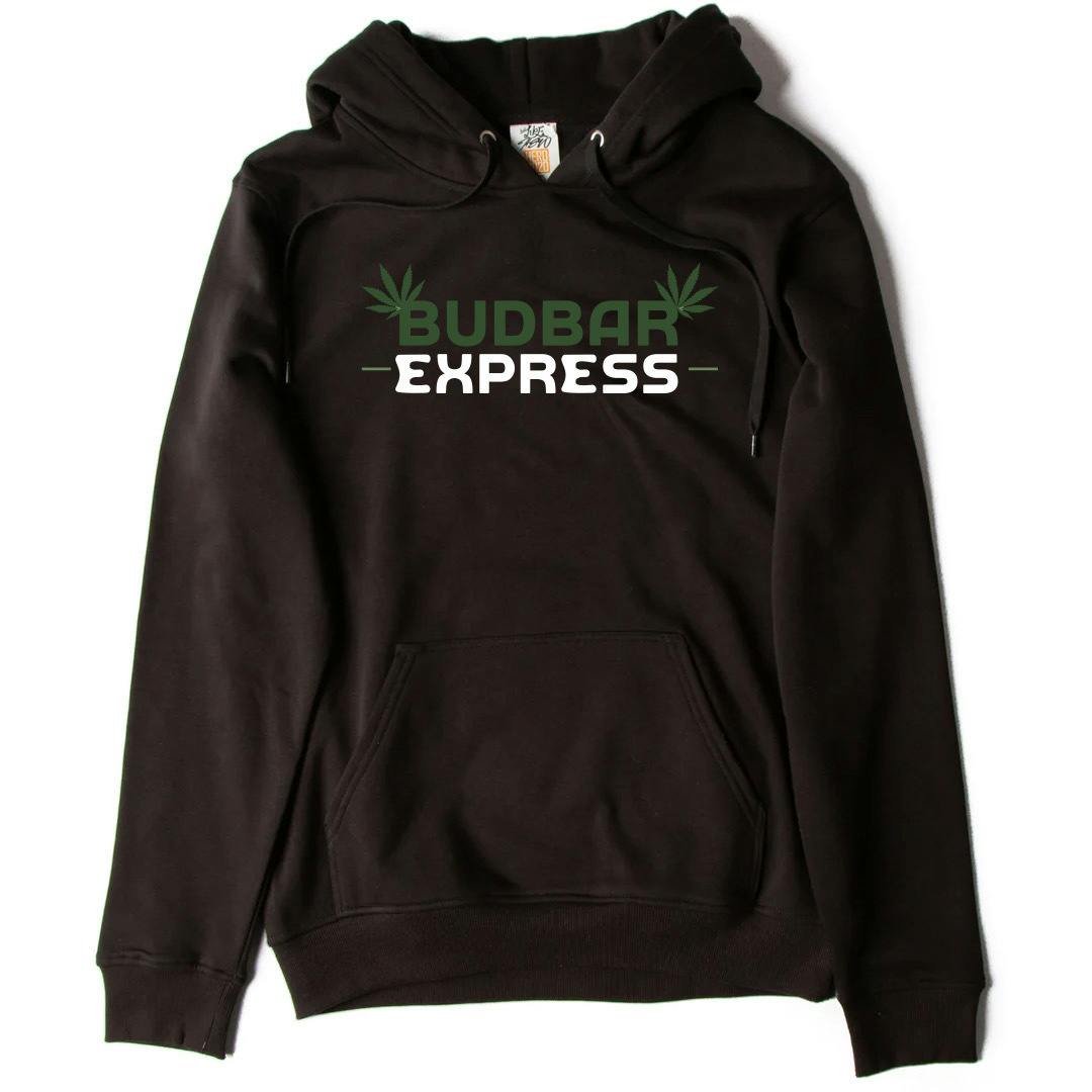 Budbar Express Medium Black Hoodie