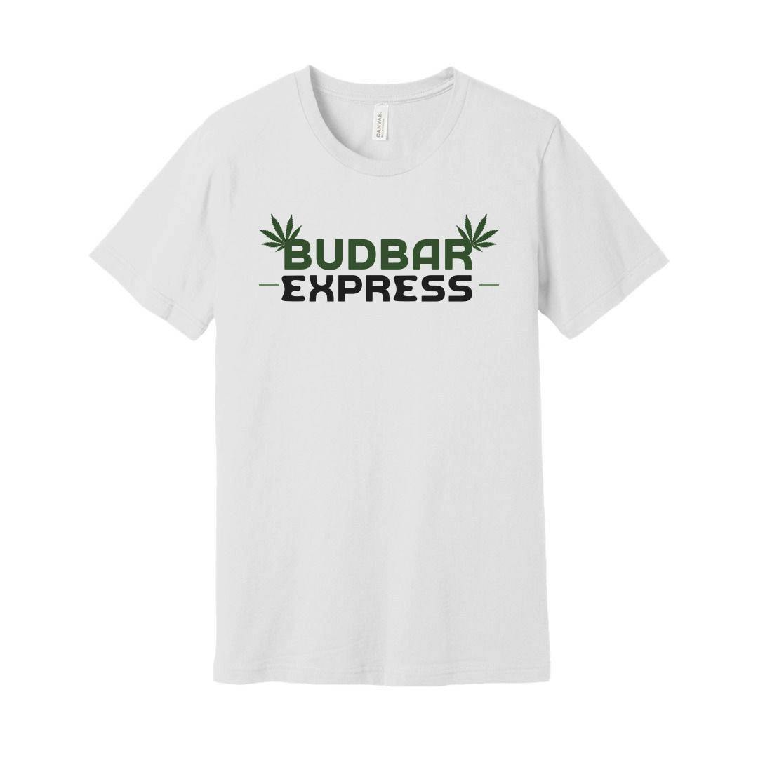 Budbar Express Medium White T Shirt