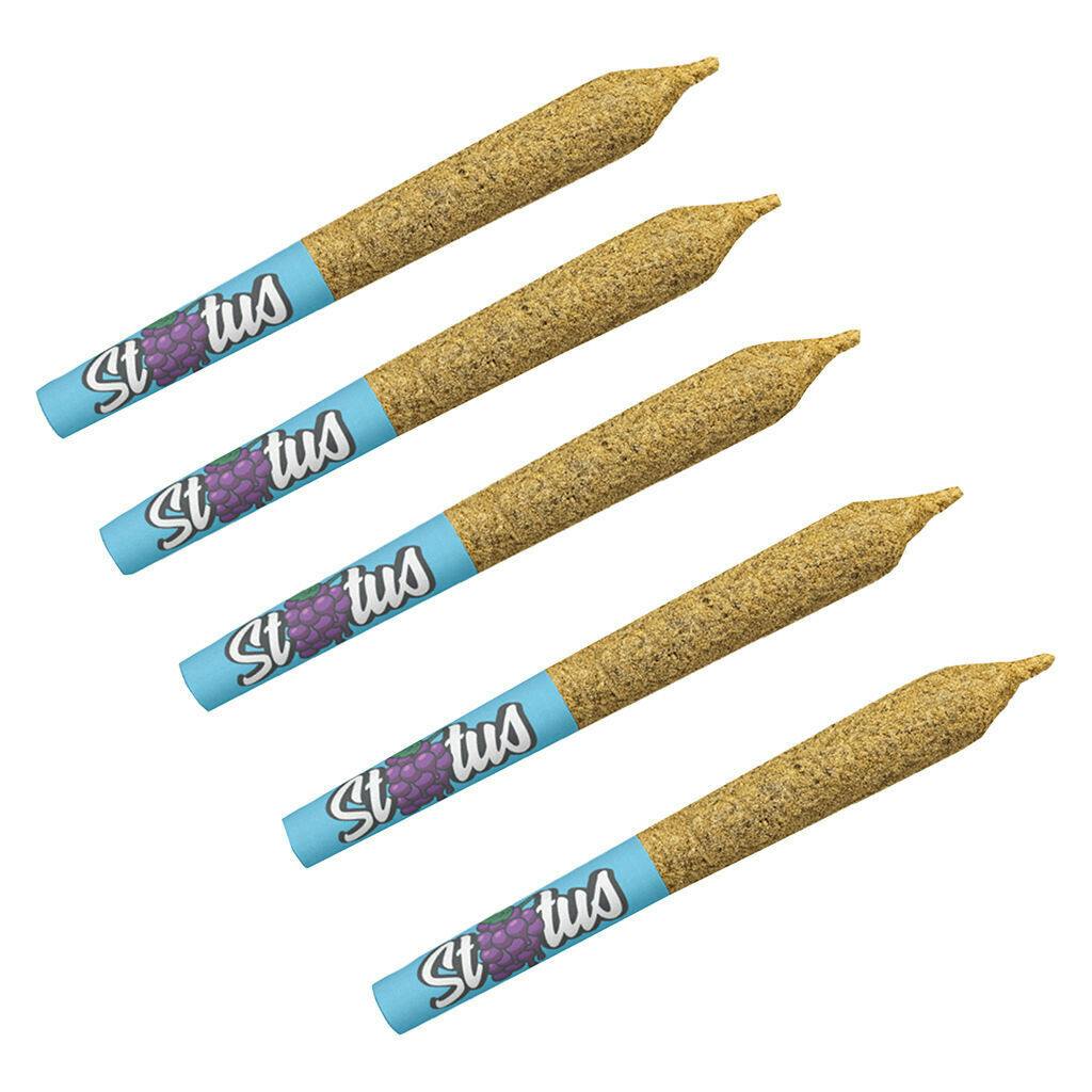Status | Cha-Ching Cherry Liquid Diamond Infused Kief Coated Pre-Roll | 5x