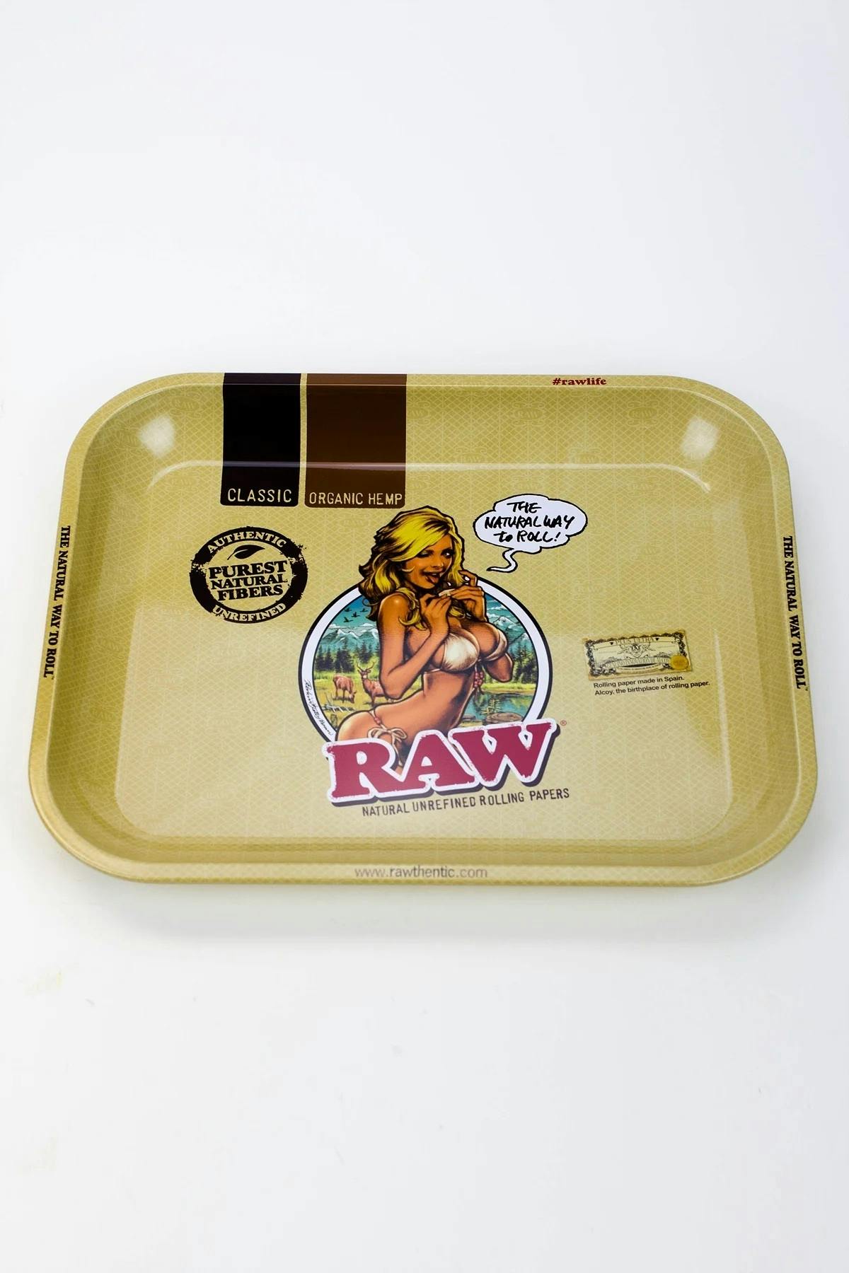 Raw Large Rolling Tray