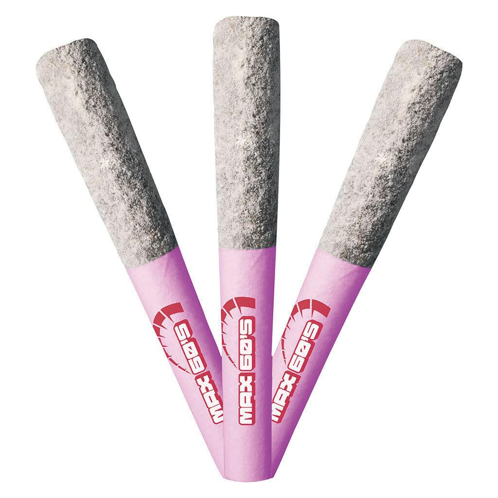 ChillBilly | Max 60's Triple Diamond Infused Pre-Rolls - Strawberry Fuel | 3x