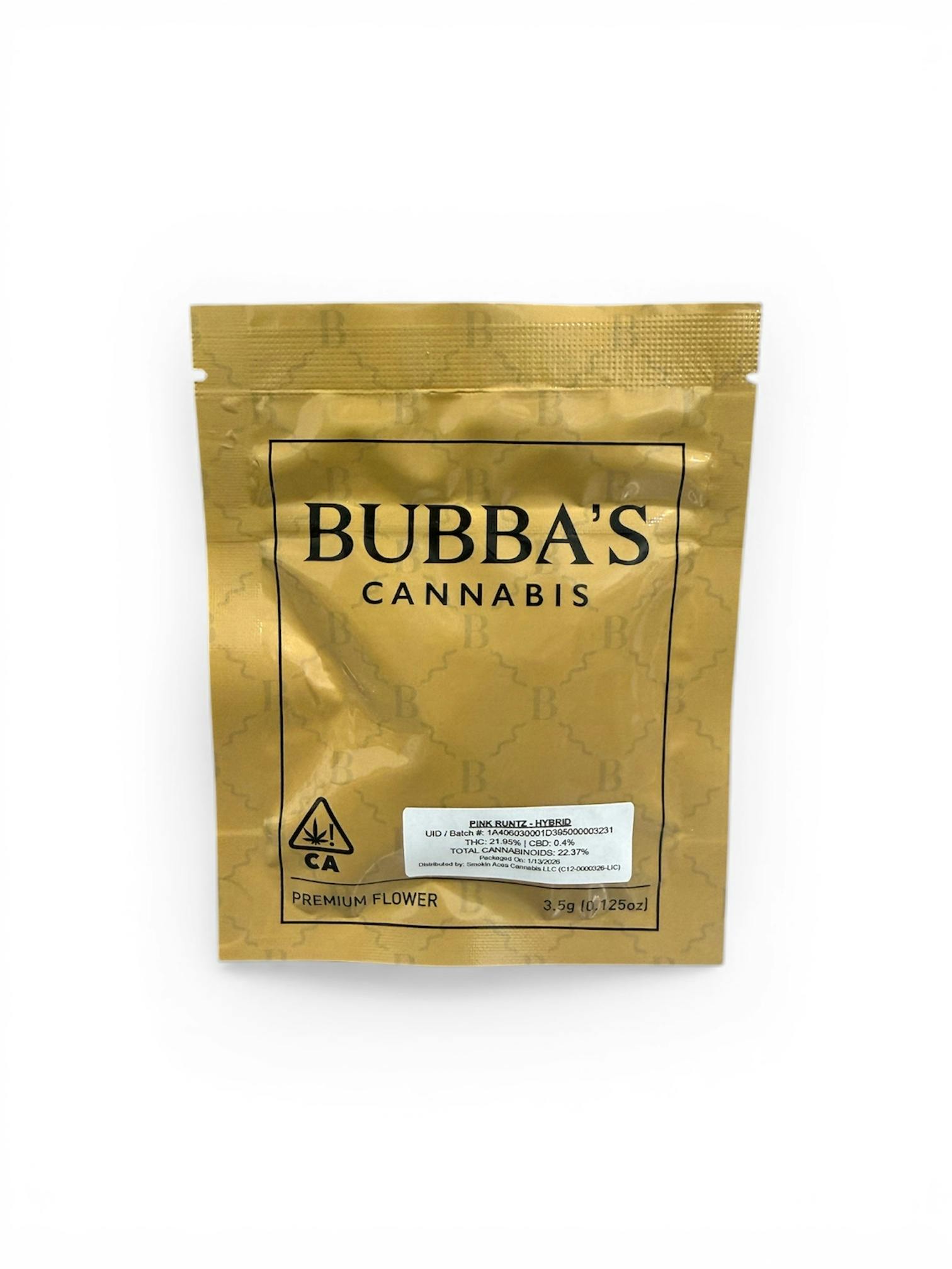 Bubba's Cannabis: Pink Runtz