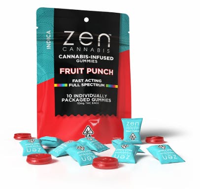 Indica Fruit Punch: 100 mg