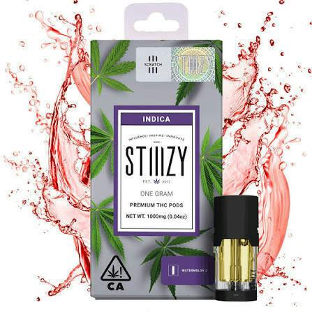 Vape Cartridge - WATERMELON Z 1G Original THC Pod - STIIIZY