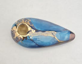 Oval Ceramic Hand Pipe