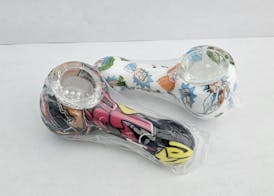 Silicone Decal Hand Pipe