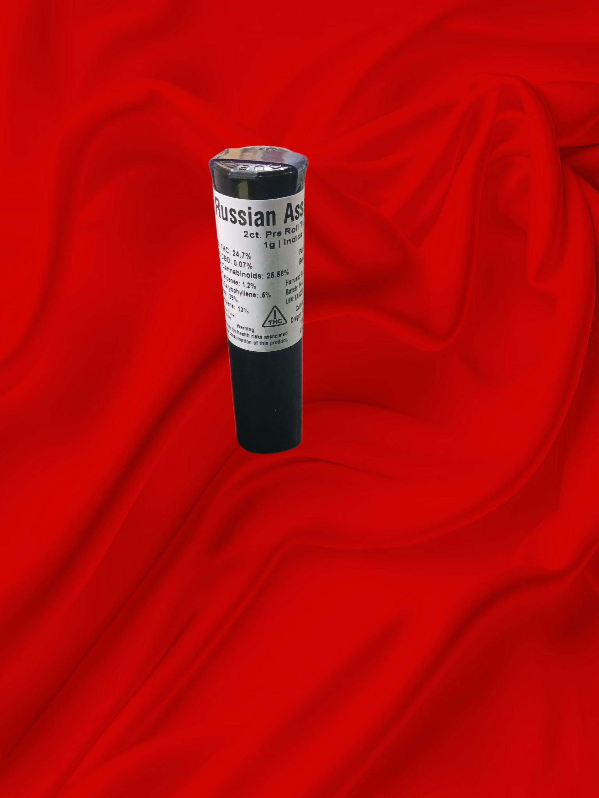 Dragon Fire | Russian Assassin Pre-Rolls | 2pk .5g at House of Buds