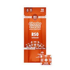 Cheeba Chews | RSO Chocolate Sativa Taffy | 100mg