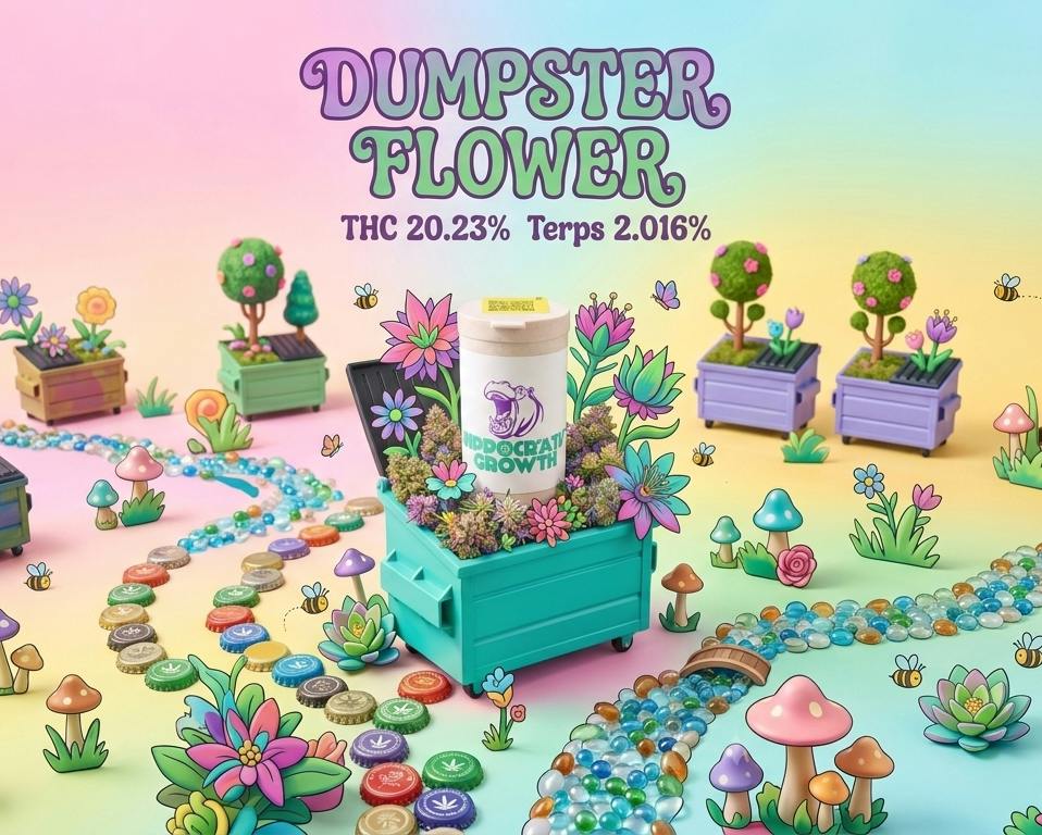 Hippocratic Growth | Dumpster Flower | 3.5g