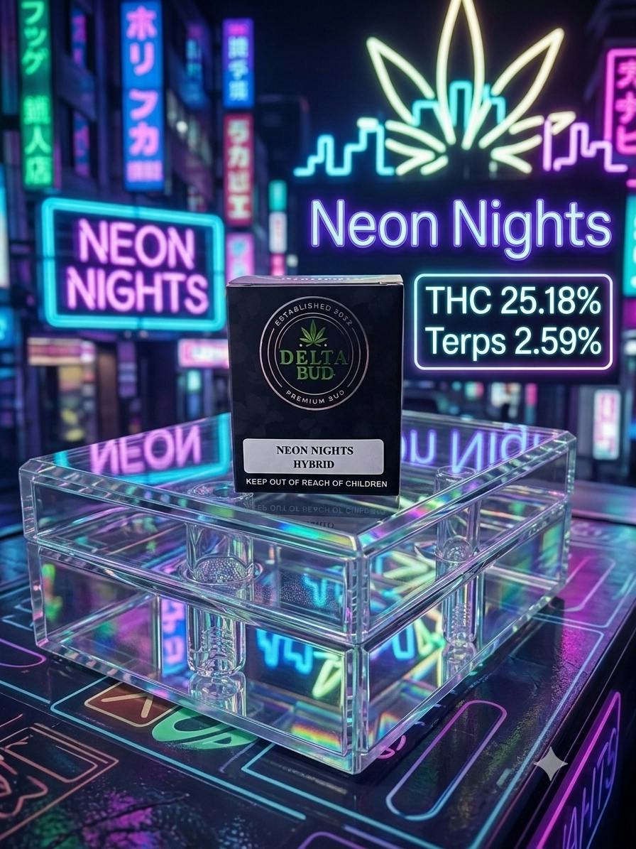 Delta Bud | Neon Nights| 3.5g