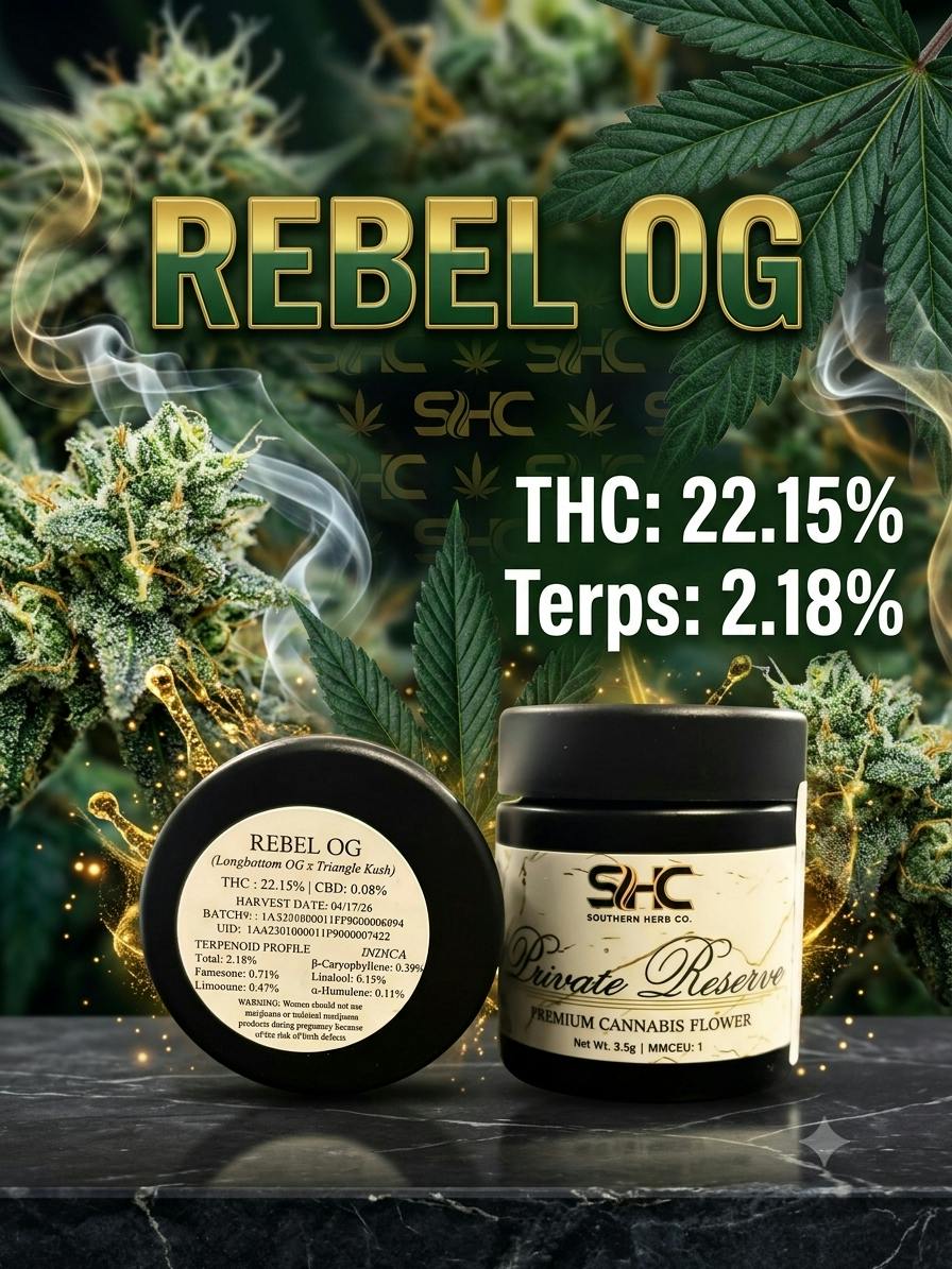 Southern Herb Co | Rebel OG | 3.5g