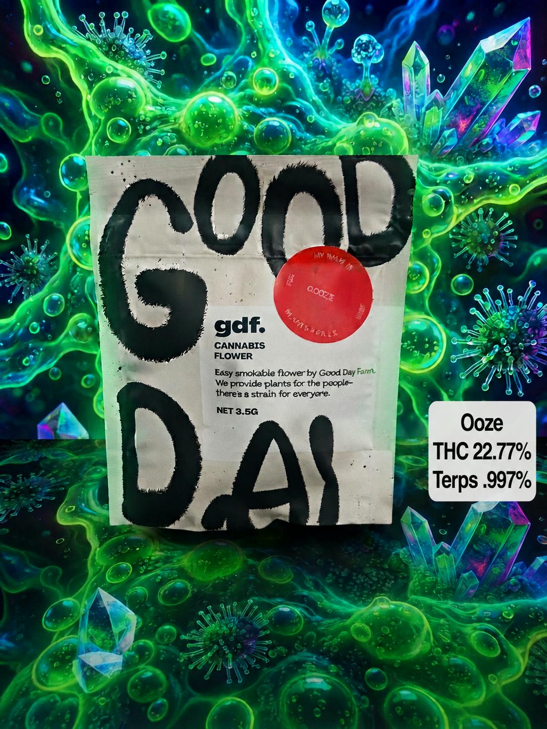 GDF: Flower | Oooze | 3.5g at House of Buds