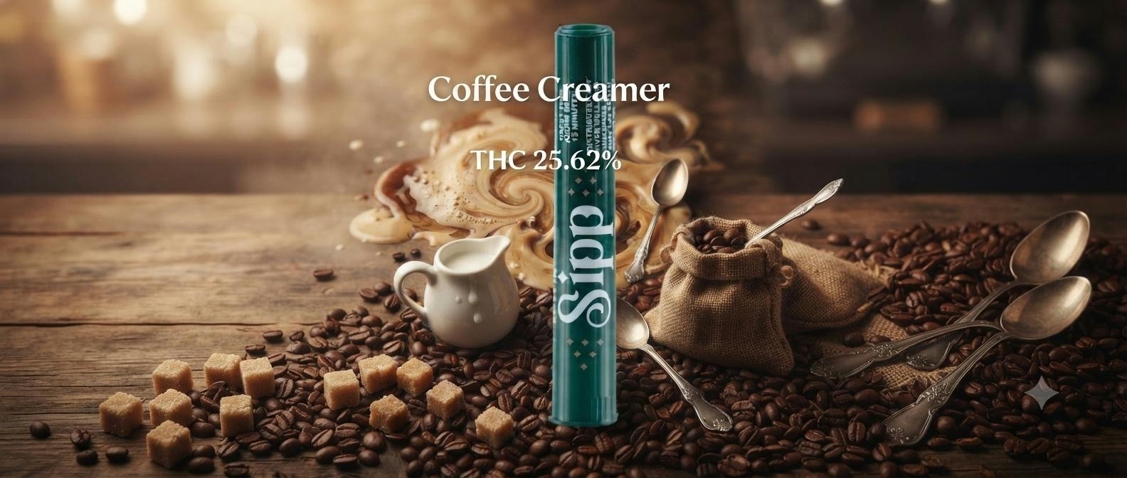 The Sipp | Coffee Creamer Pre-Rolls | 2pk at House of Buds