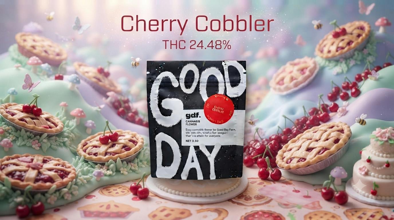 Good Day | Cherry Cobbler | 3.5g at House of Buds