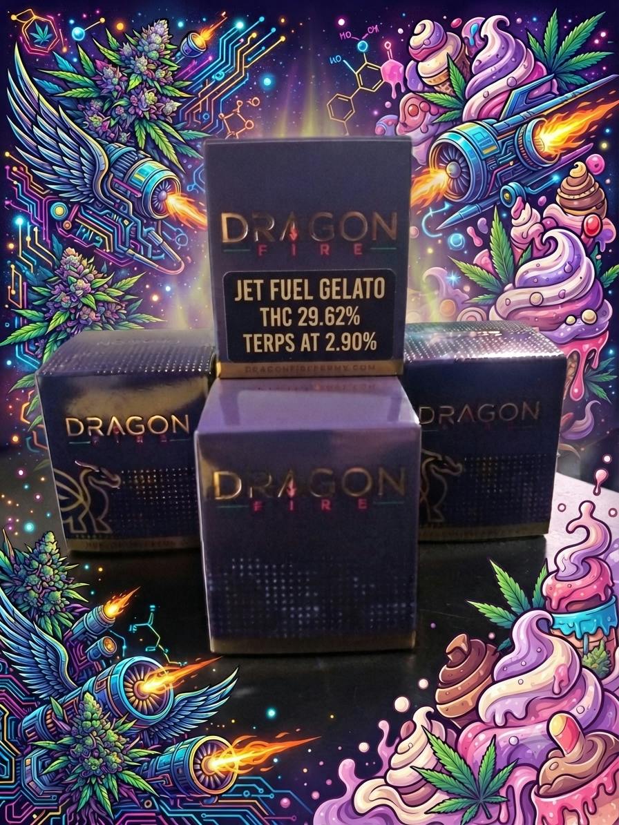 Dragon Fire | Jet Fuel Gelato | 3.5g