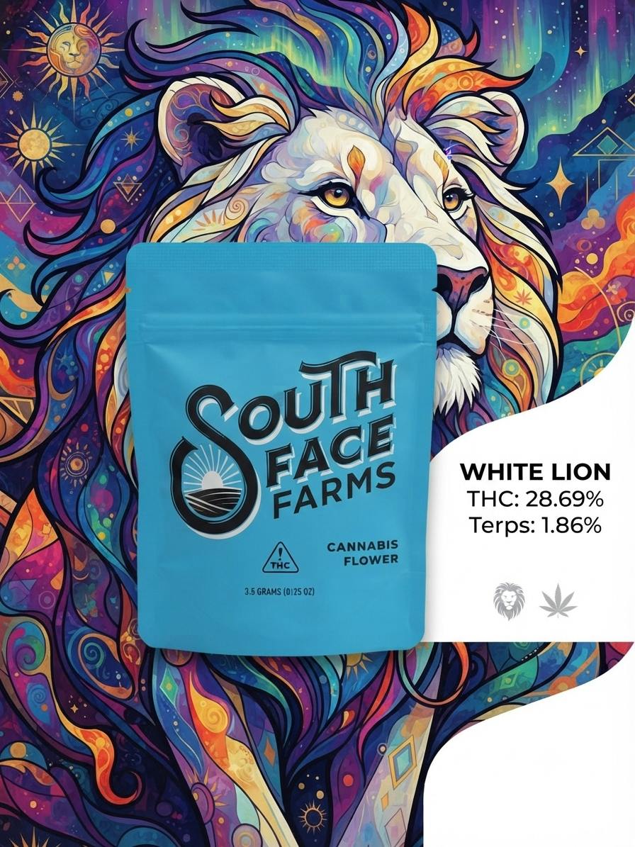 South Face Farms | White Lion | 3.5g