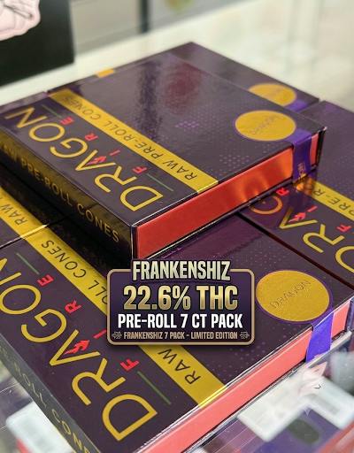 Dragon Fire | Frankenshiz Pre-Rolls | 7pk .5g at House of Buds