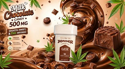 Yonder | Milk Chocolate Candy | 500mg
