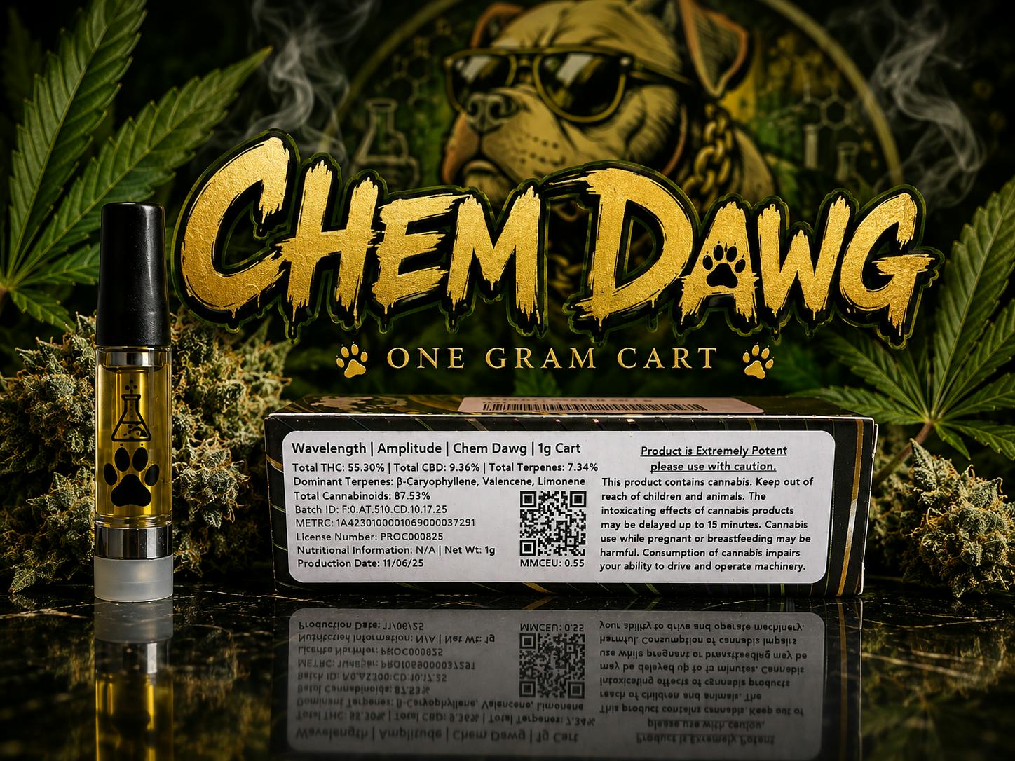 Wavelength | Chem Dawg Cart | 1g