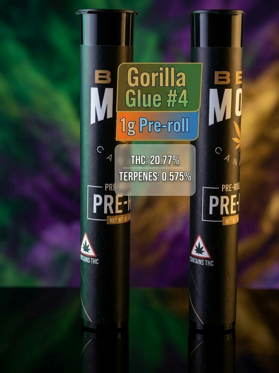 Best Mood | Gorilla Glue #4 Pre-Roll | 1g