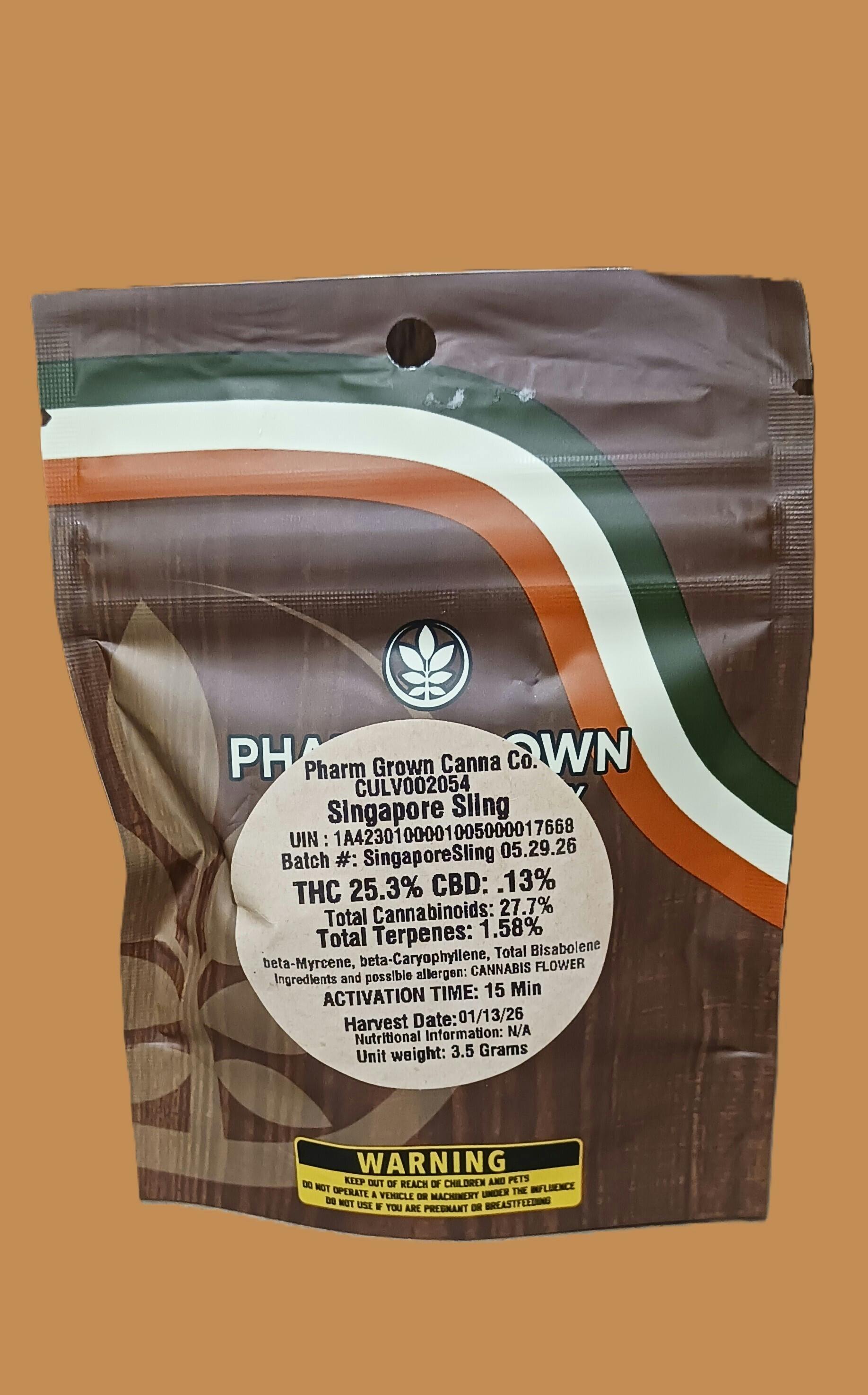 Pharm Grown | Singapore Sling | 3.5g