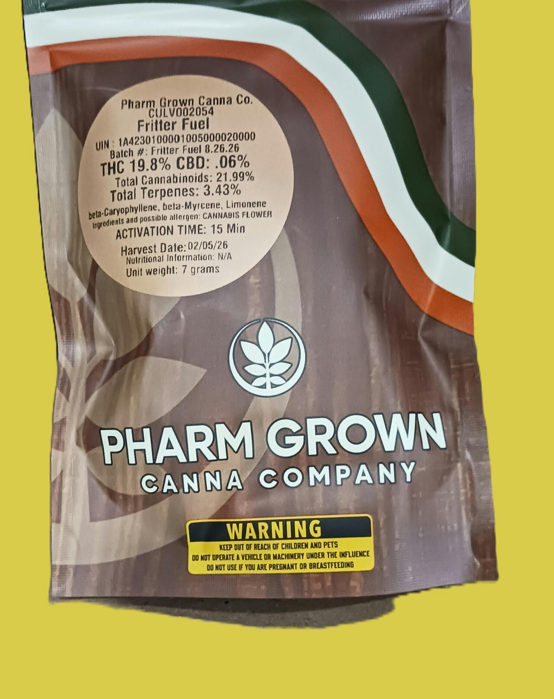 Pharm Grown | Fritter Fuel | 7g