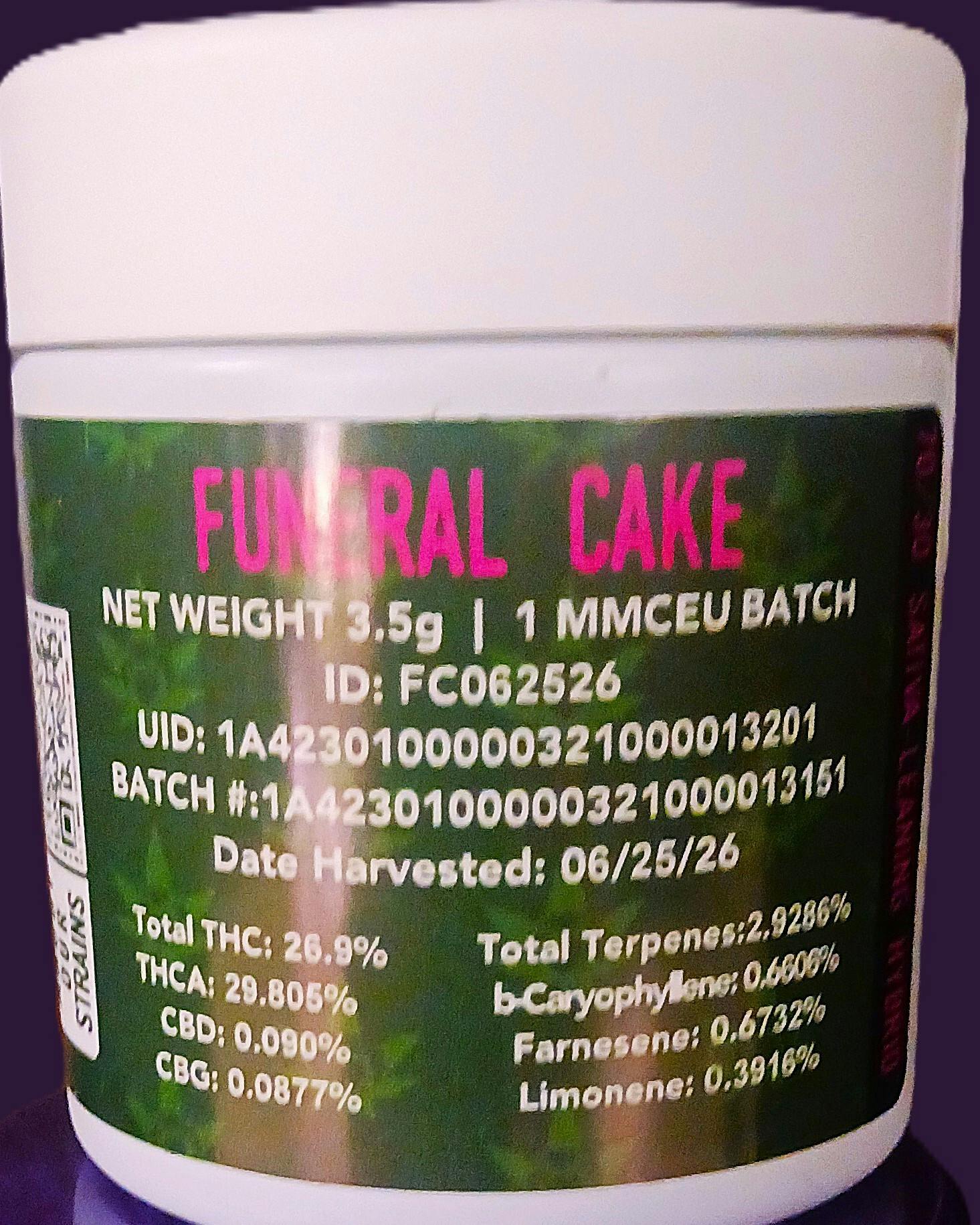 New Altitude | Funeral Cake | 3.5g