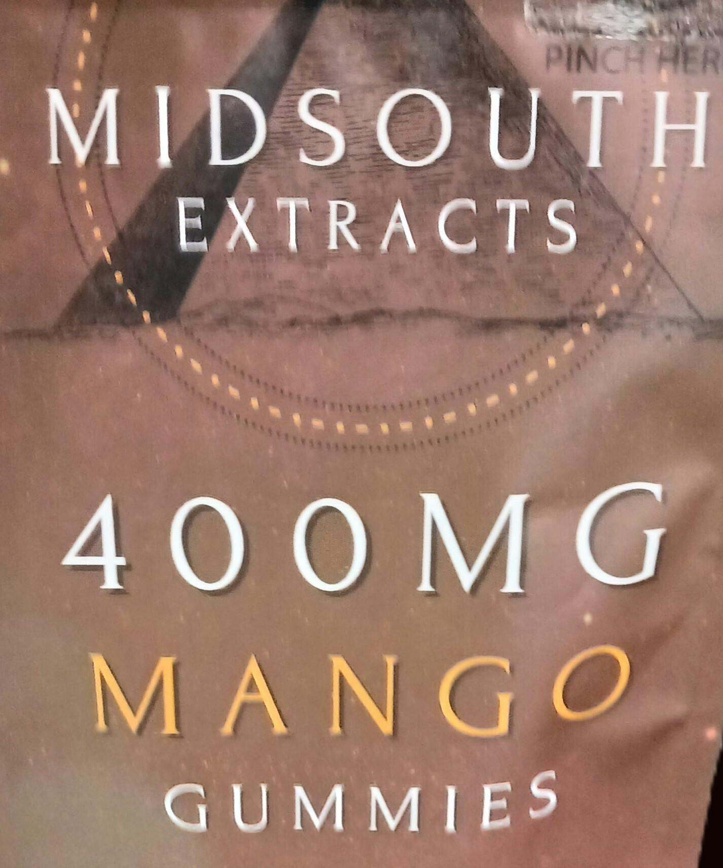 MidSouth | Mango Gummies | 400mg | 40mg ea