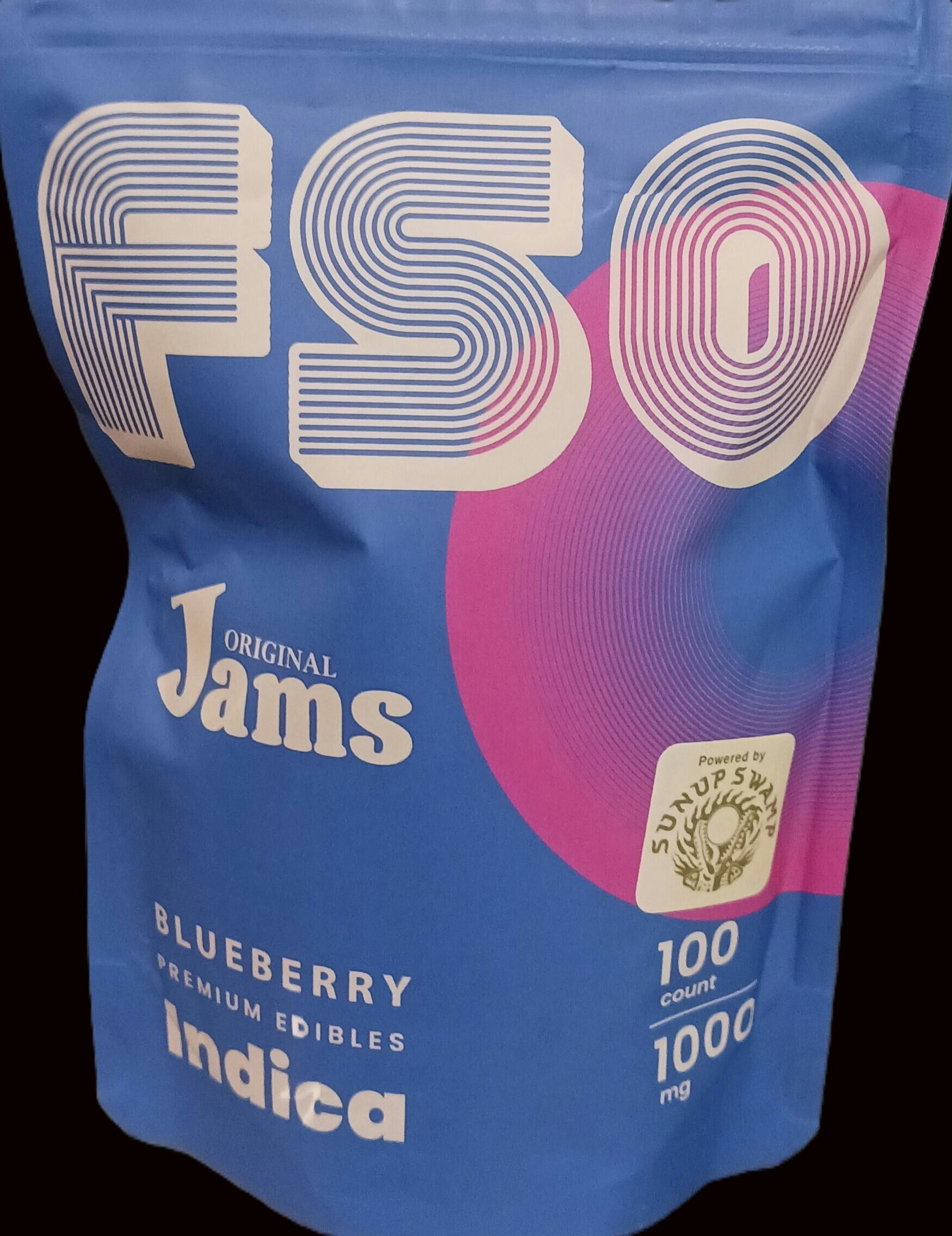 Blueberry Jellies | 1000mg | 100ct | 10mg/ea
