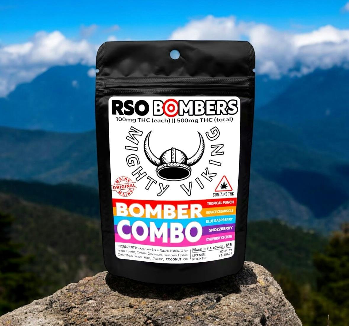 Mighty Viking 100mg RSO Bomber Combo by Mighty Viking