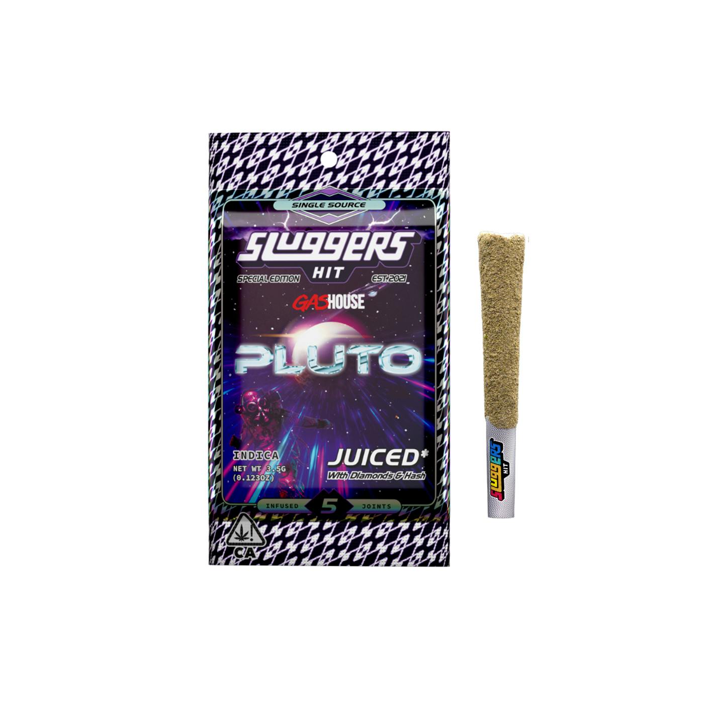 Sluggers Hit: X Gas House - - - Pluto