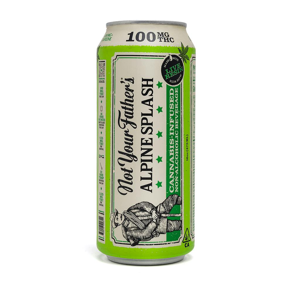 Not Your Father's | Alpine Splash Caffeinated Soda | 100mg | 16oz