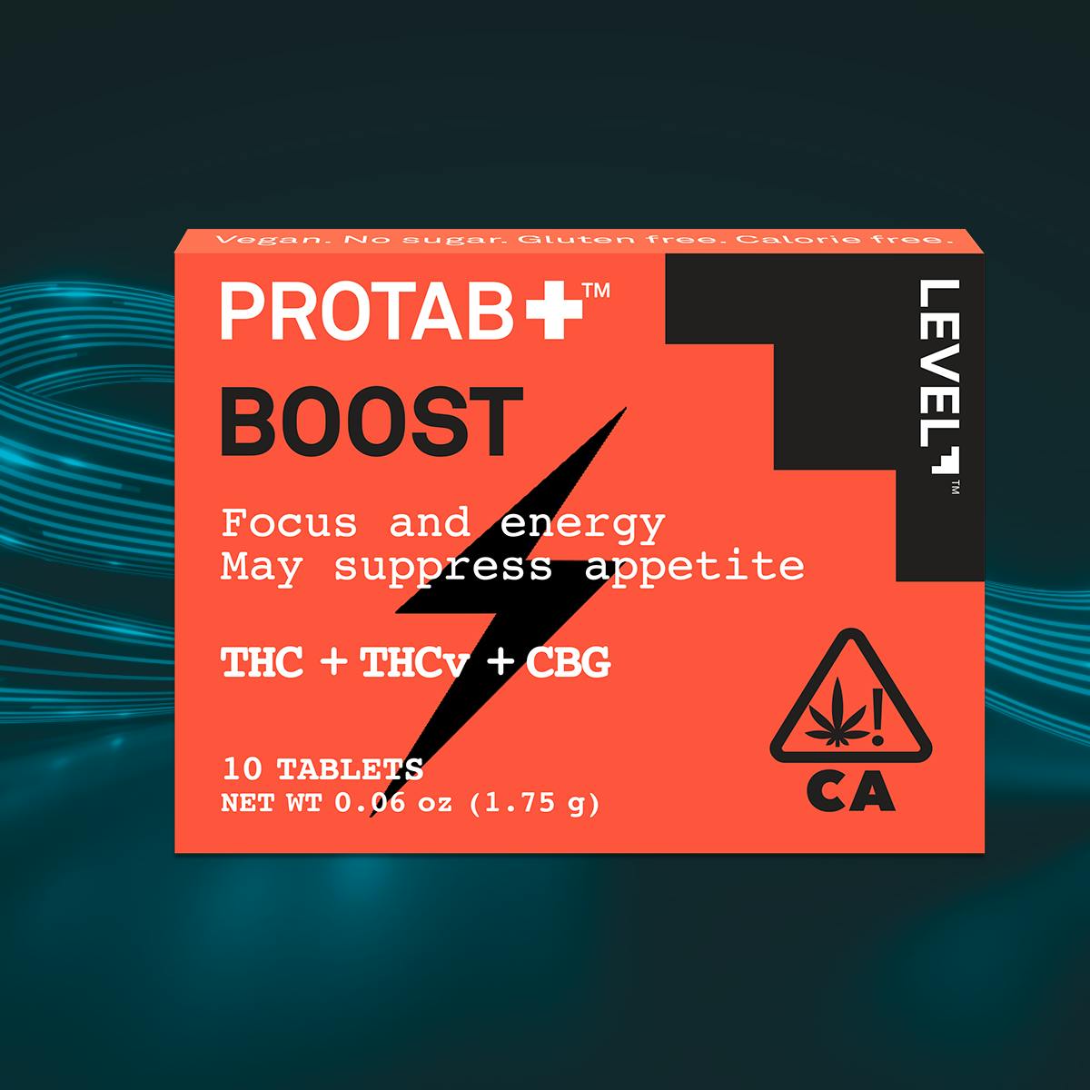 PROTAB+ | Boost Tablets 20:10:5 THC:THCv:CBG | 200mg | 10ct | 20mg/ea