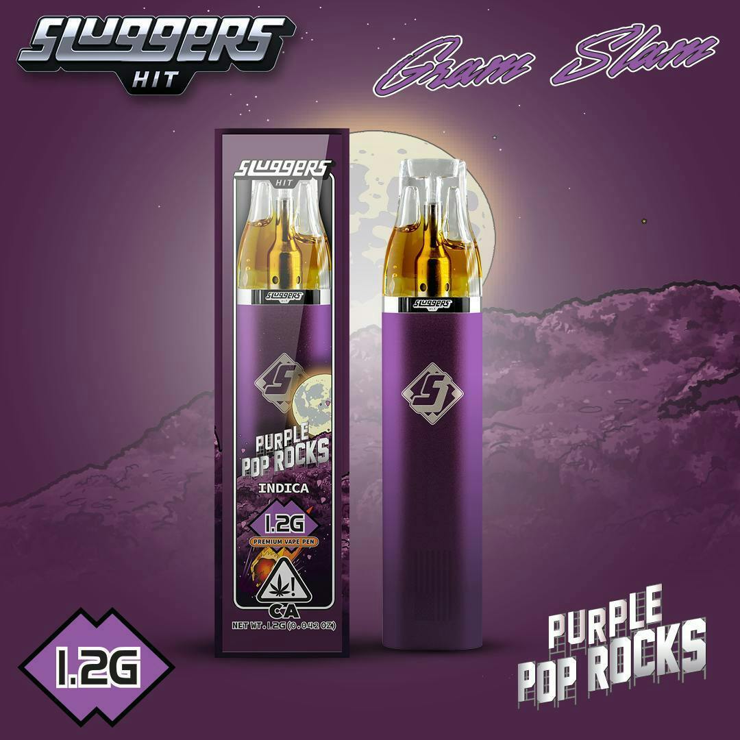 Sluggers Hit: Purple Pop Rocks
